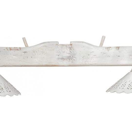 vintage paraszthaz mediterran lakberendezes feher ujrahasznositott fa country rusztikus csillar fuggesztek lampa balaton falusi haz attort keramia tanyer regiseg hosszu etkezoasztal vilagitas.jpg